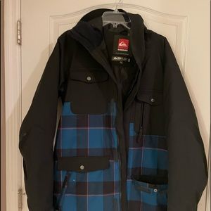 Quicksilver Mens Large Snowboard Jacket. Only Worn Twice.